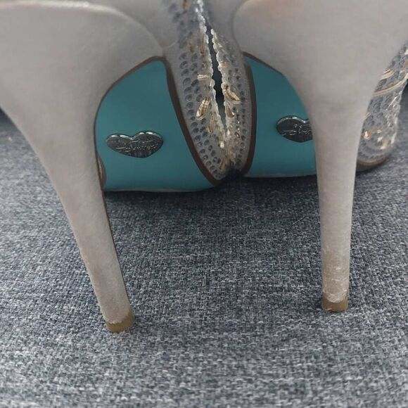 Blue by Betsey Johnson  Elsa Heels Wedding Bridal Formal size 8.5 - Picture 8 of 15